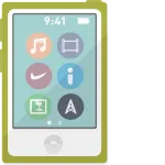 Ipod Nano SVG Icon